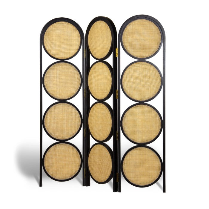 Whirlwind Woven Wood Screen