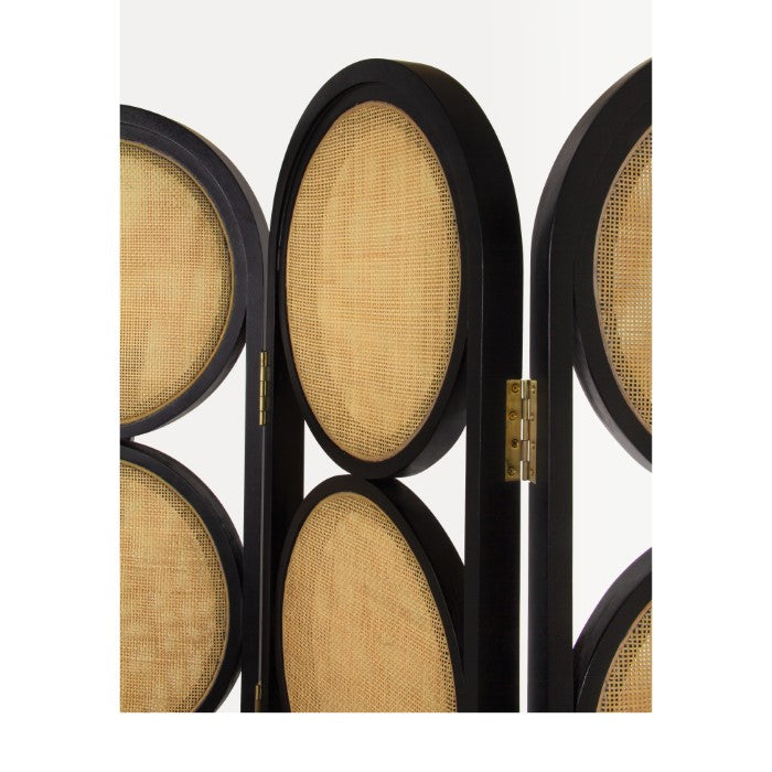 Whirlwind Woven Wood Screen