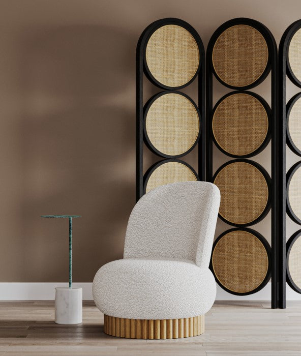 Whirlwind Woven Wood Screen