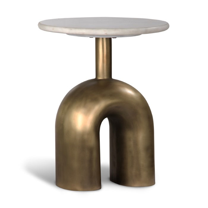 Arched Marble Companion Table