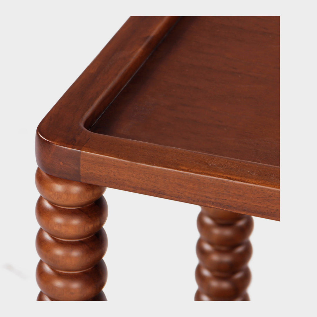 Charming Whirlwind Solid Wood Table