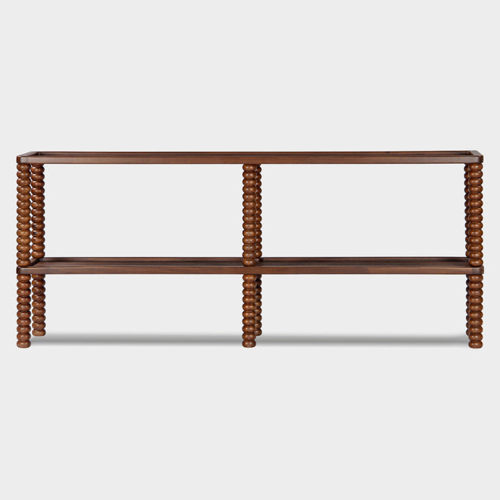Whirlwind Solid Wood Display & Storage Console