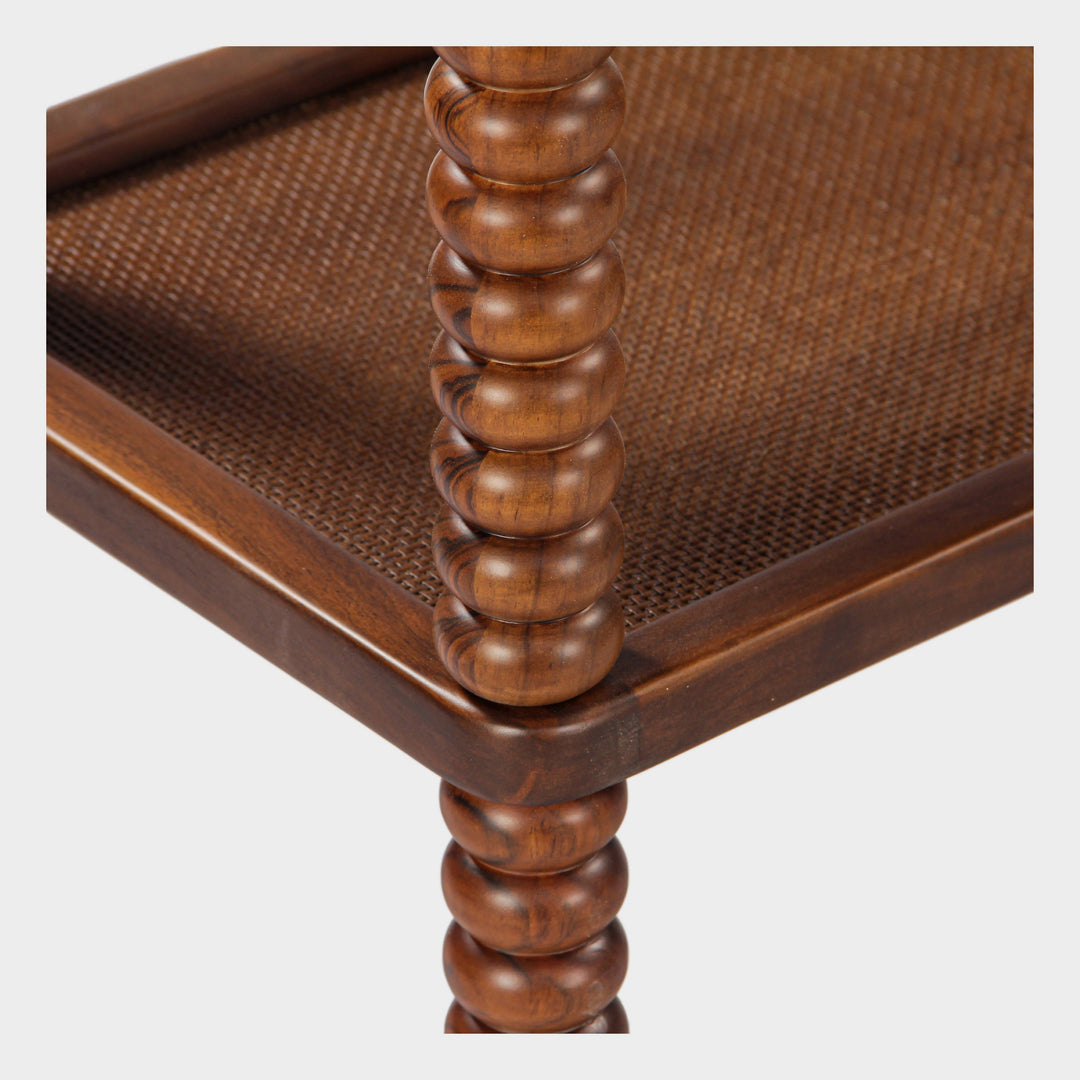 Whirlwind Solid Wood Display & Storage Console