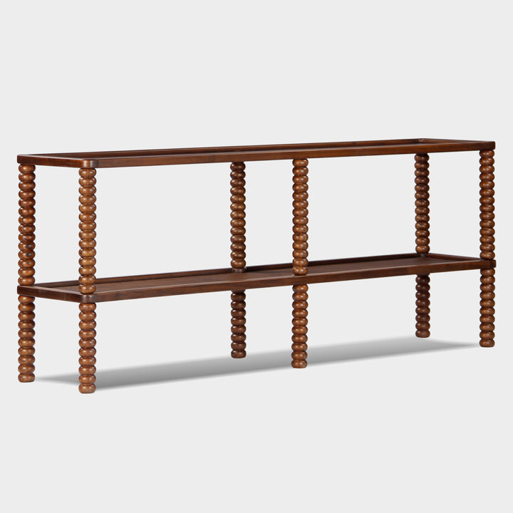 Whirlwind Solid Wood Display & Storage Console