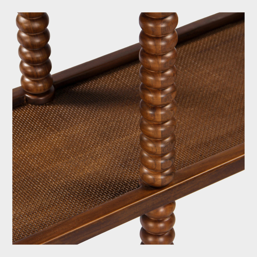 Whirlwind Solid Wood Display & Storage Console