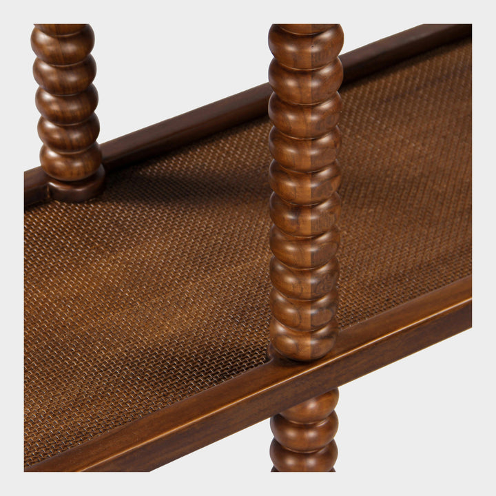 Whirlwind Solid Wood Display & Storage Console