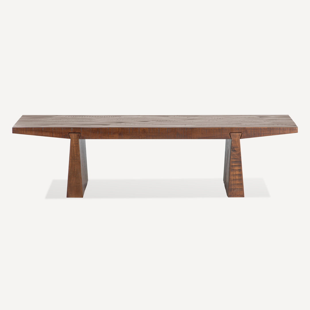 Industrial Chic Solid Laminate Angular Coffee Table