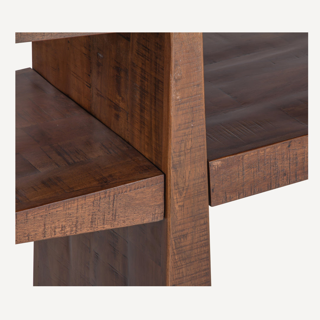 Rustic Artisan Woodwork: Signature Console Table