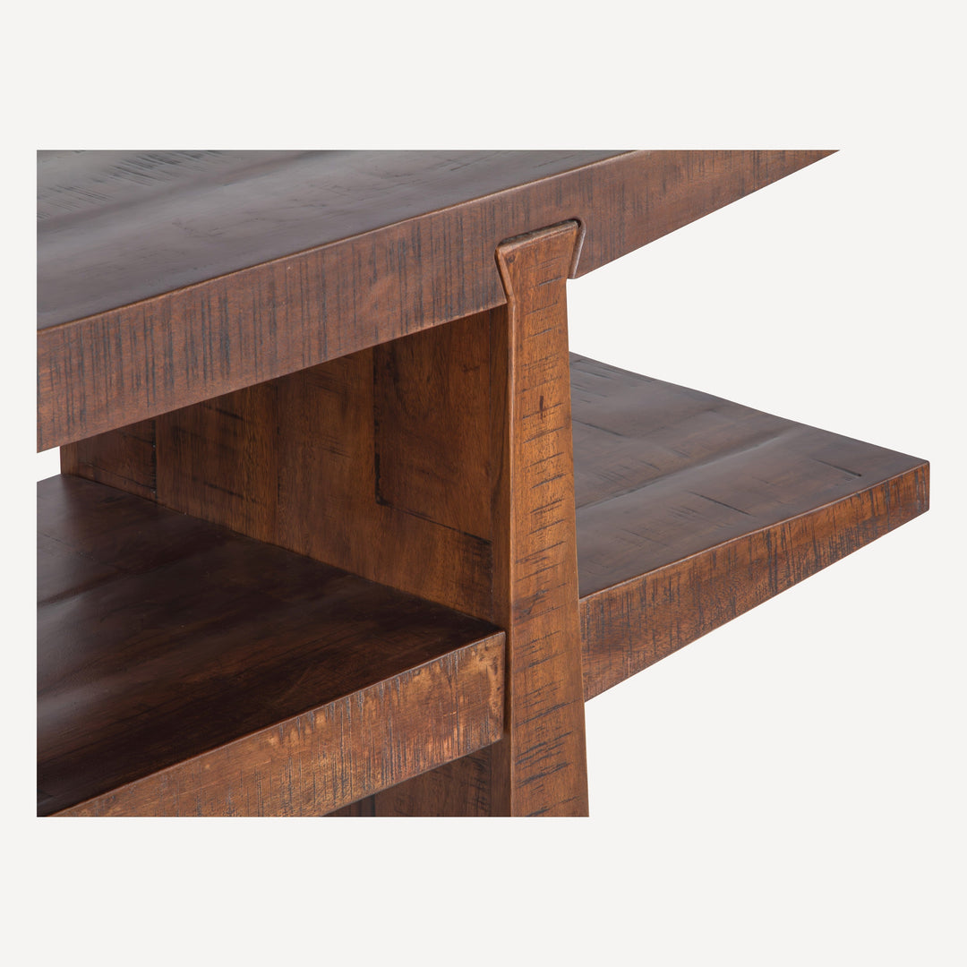 Rustic Artisan Woodwork: Signature Console Table