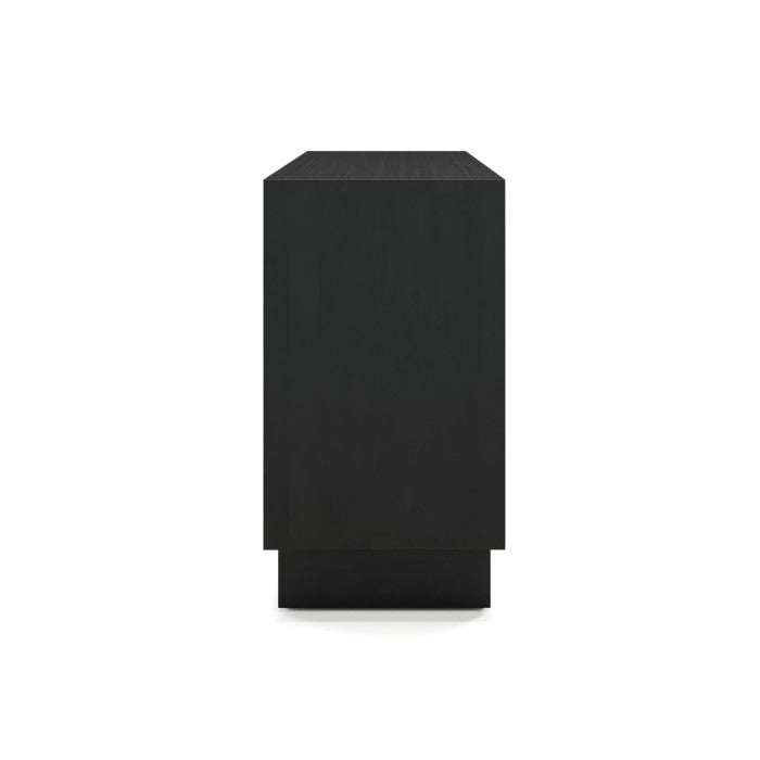 Geometric Chic Solid Wood Storage Unit