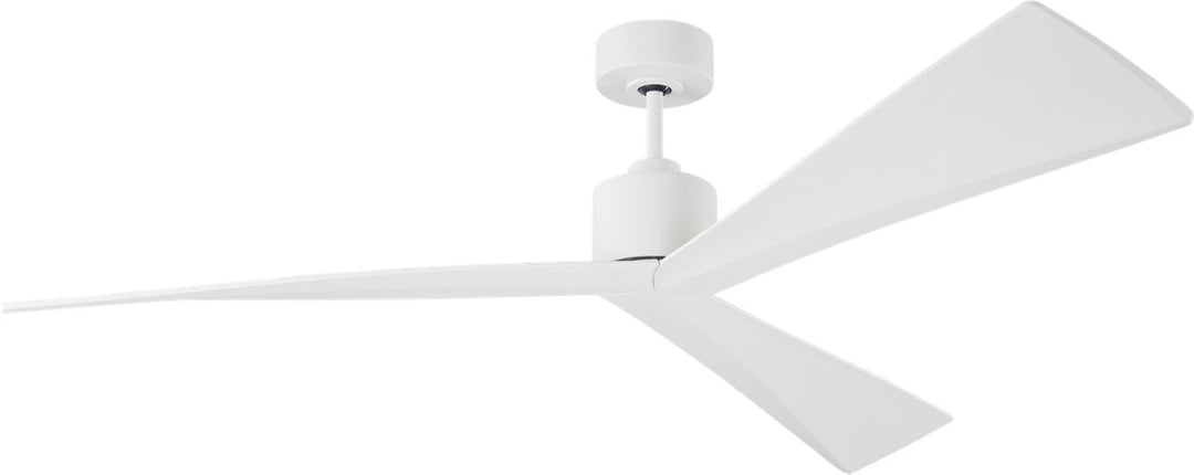 Adler 60 Ceiling Fan in with Blades Matte White