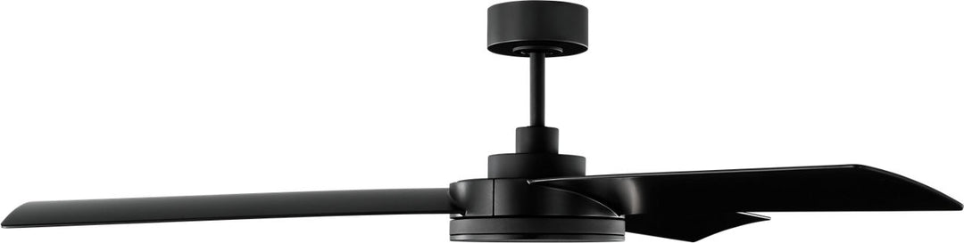 Cirque 56 LED Ceiling Fan in with Blades and Light Kit Midnight Black