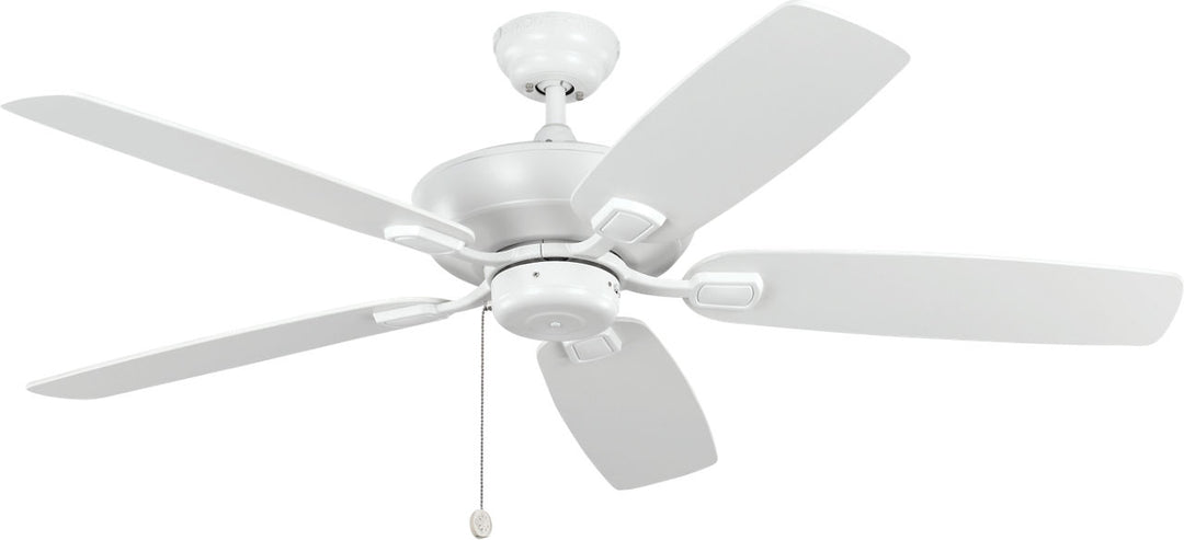 Colony 52 Ceiling Fan in with Blades Matte White