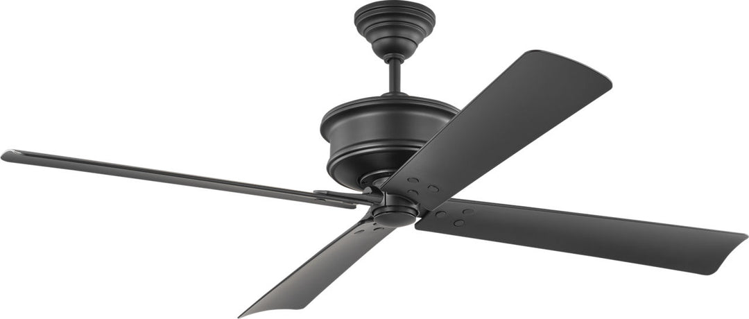 Subway 56 Ceiling Fan in with Blades Midnight Black
