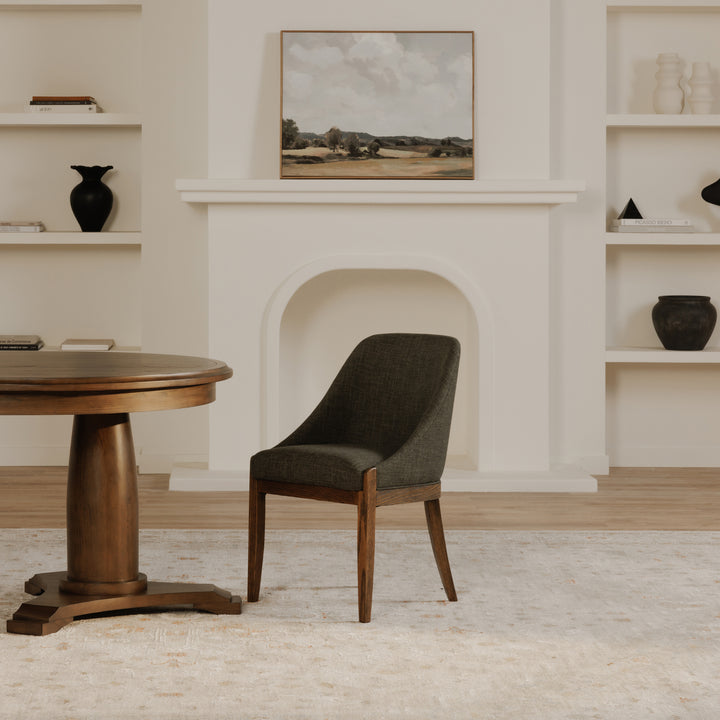 Timeless Oak Dining Chair - Rustic Elegance Meets Modern Comfort