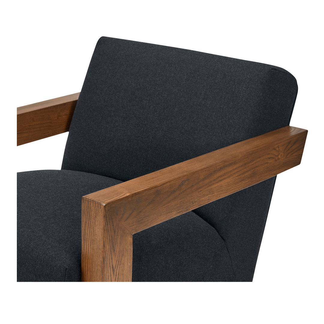 Vintage Oak Retro Relaxer Chair