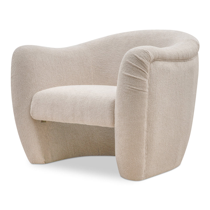 Boucle-Shearling Retro Fold Chair