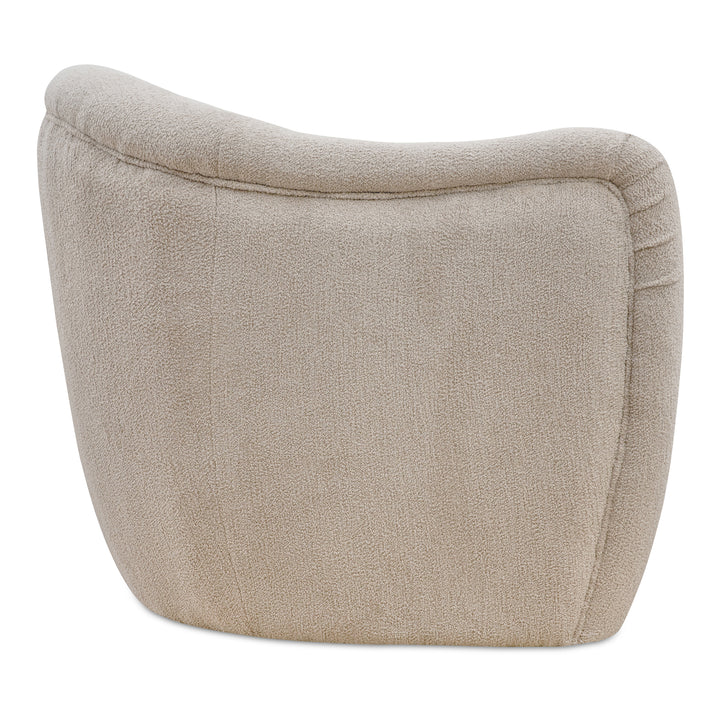 Boucle-Shearling Retro Fold Chair