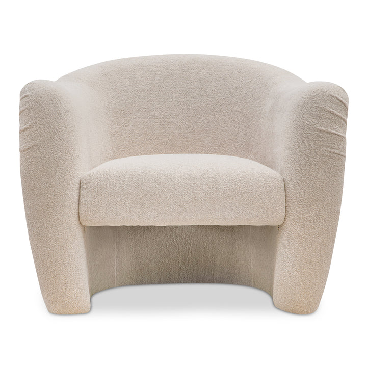 Boucle-Shearling Retro Fold Chair