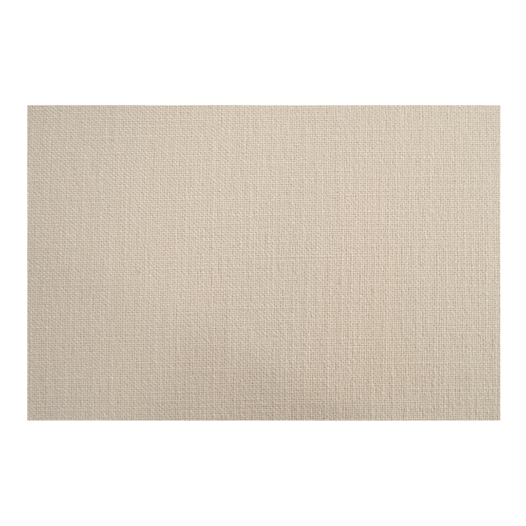 Curvy Comfort Floater: Modern Ottoman with Stain Resistant Upgrade