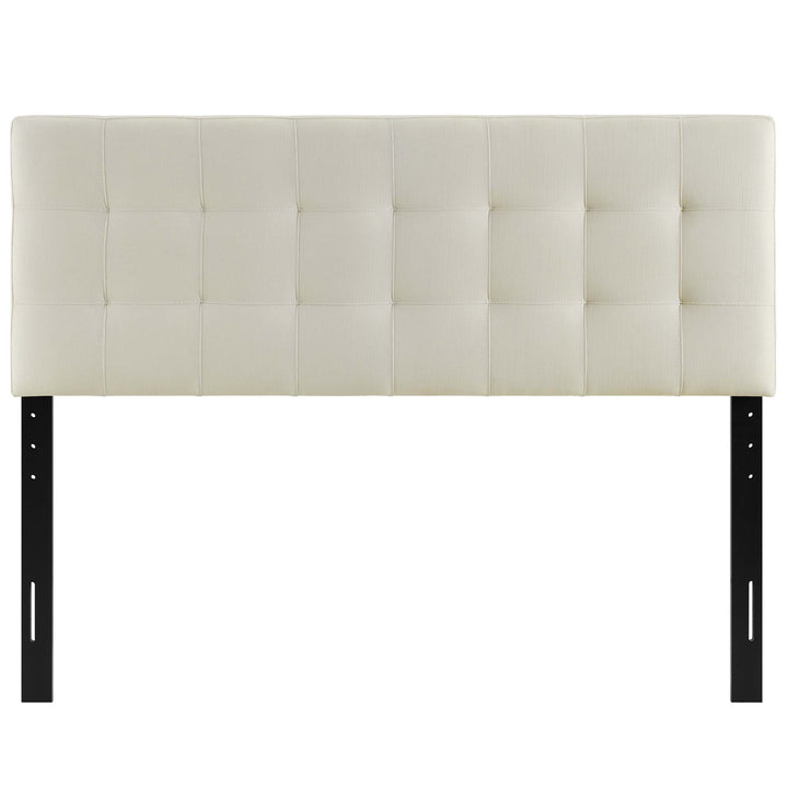 Ilea Upholstered Gray Headboard - Queen