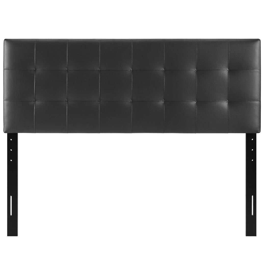 Luna Upholstered Vinyl Queen Headboard