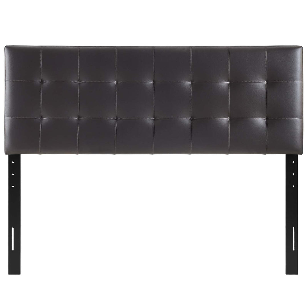 Luna Upholstered Vinyl Queen Headboard