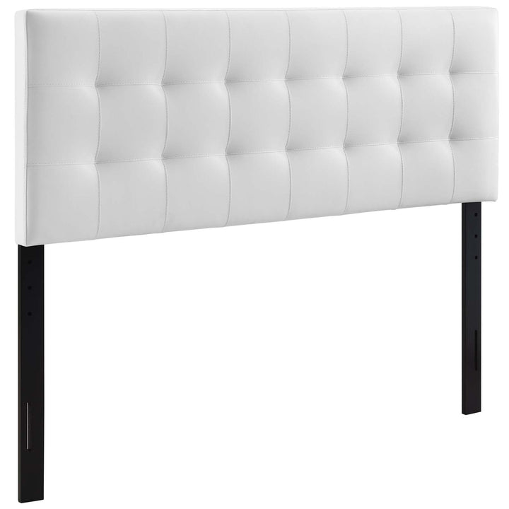 Luna Upholstered Vinyl Queen Headboard