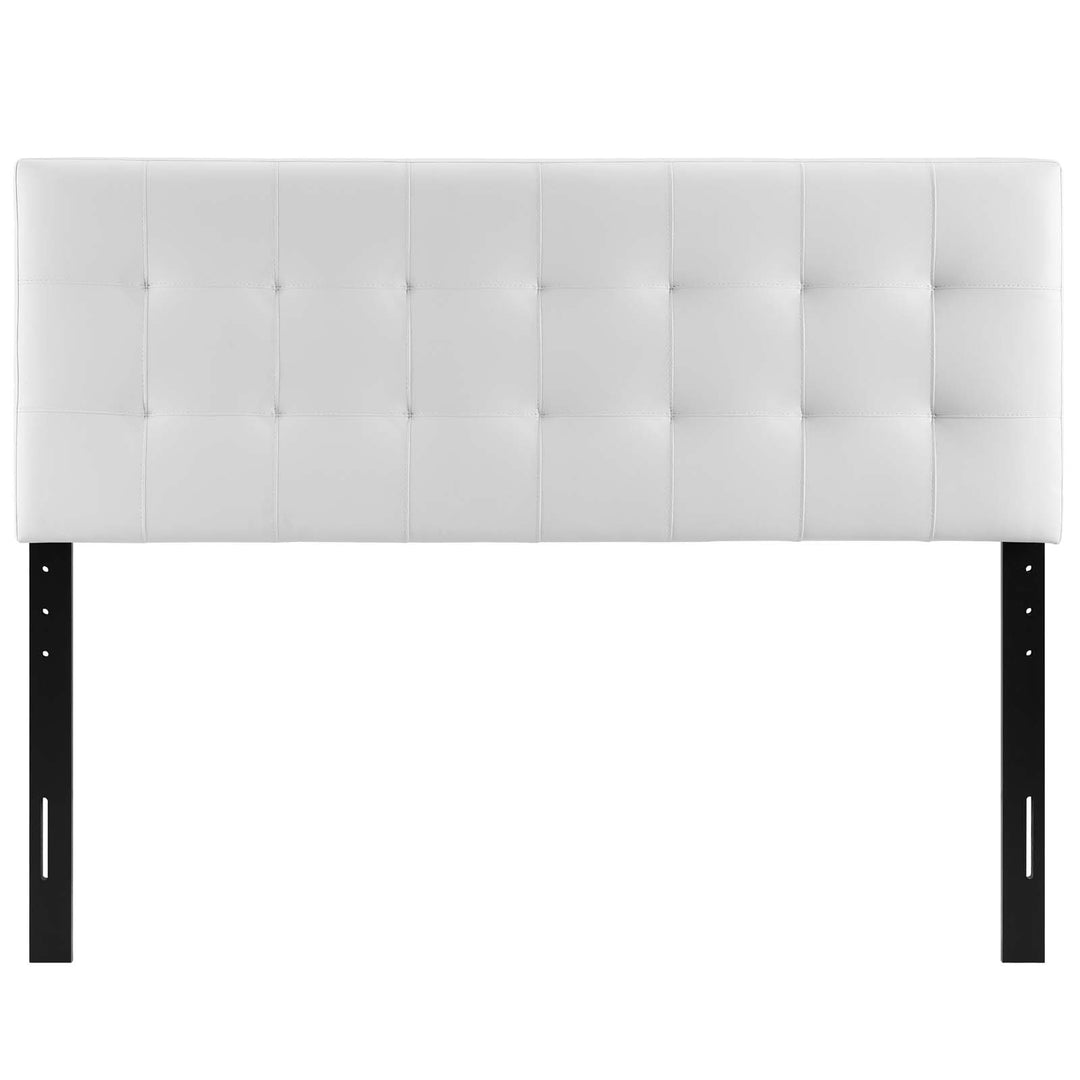 Luna Upholstered Vinyl Queen Headboard