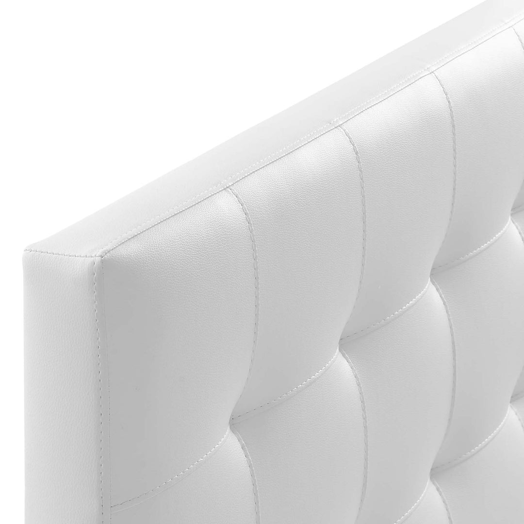 Luna Upholstered Vinyl Queen Headboard