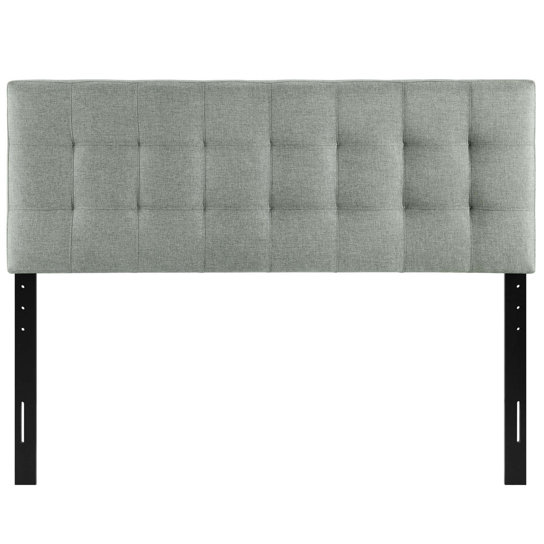 Luxe Upholstered Fabric King Headboard