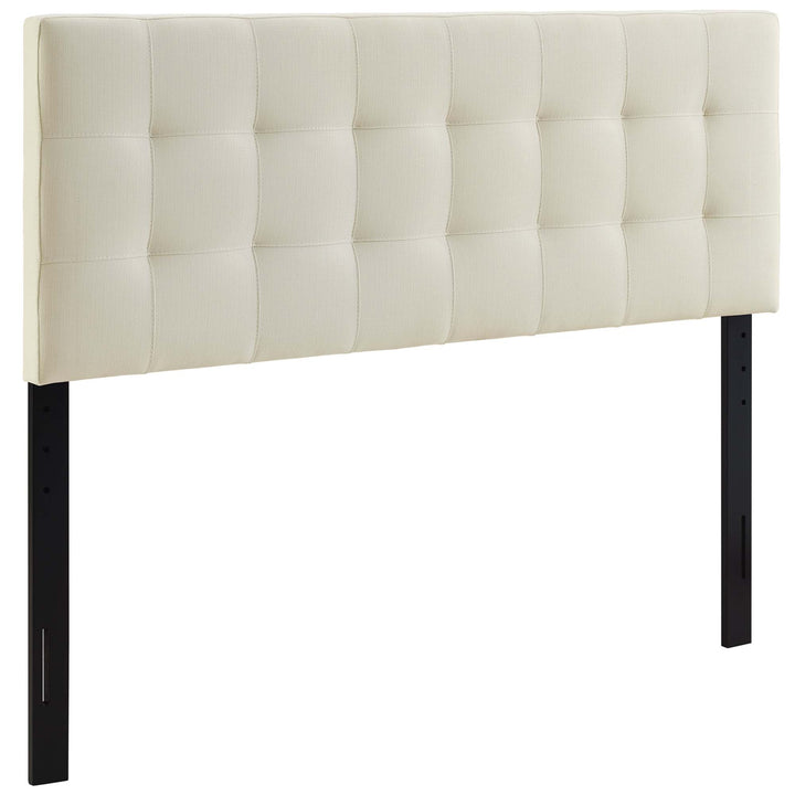 Luxe Upholstered Fabric King Headboard