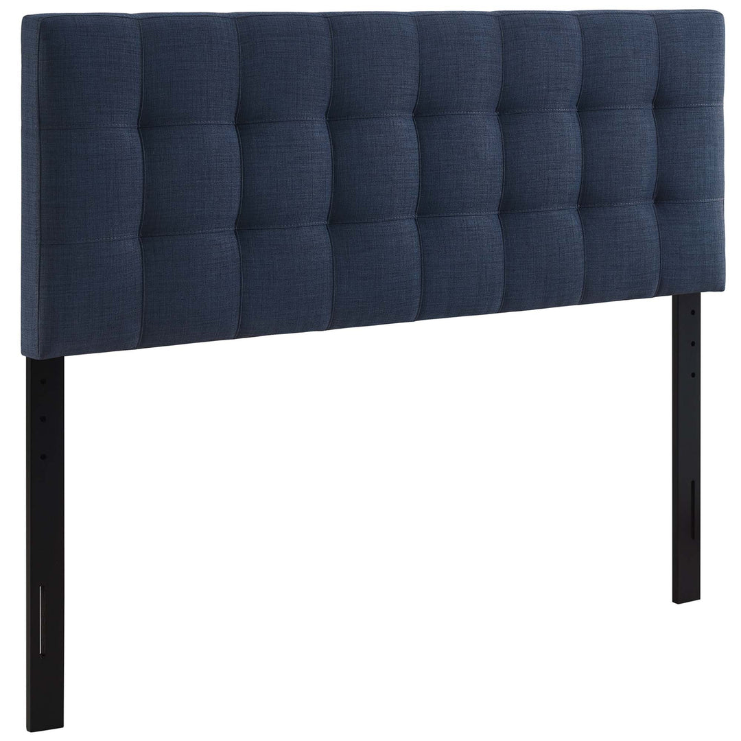 Luxe Upholstered Fabric King Headboard