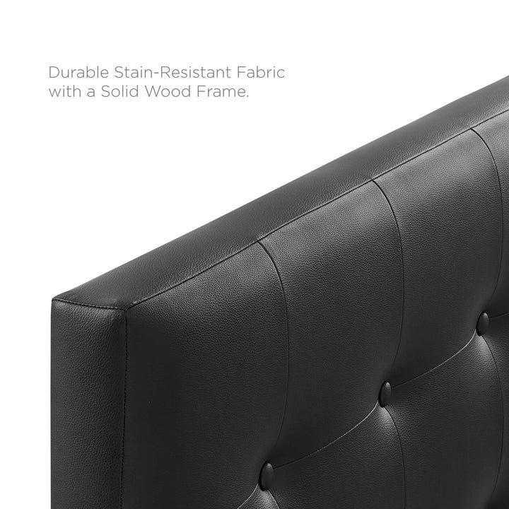 Luxurious Vinyl King Headboard