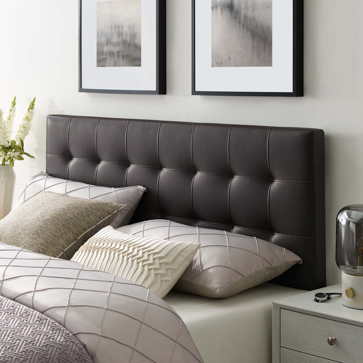 Luxurious Vinyl King Headboard