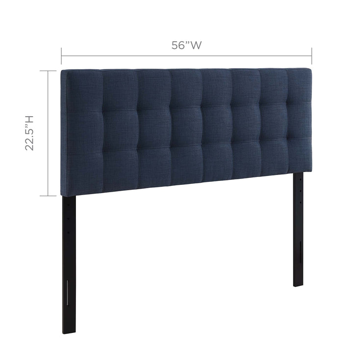 Luna Upholstered Fabric Full Headboard