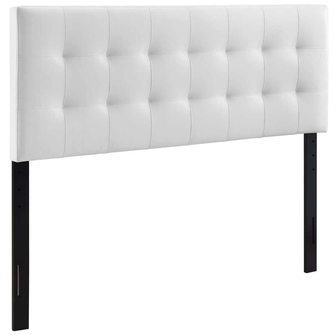 Luna Upholstered Vinyl Full Headboard