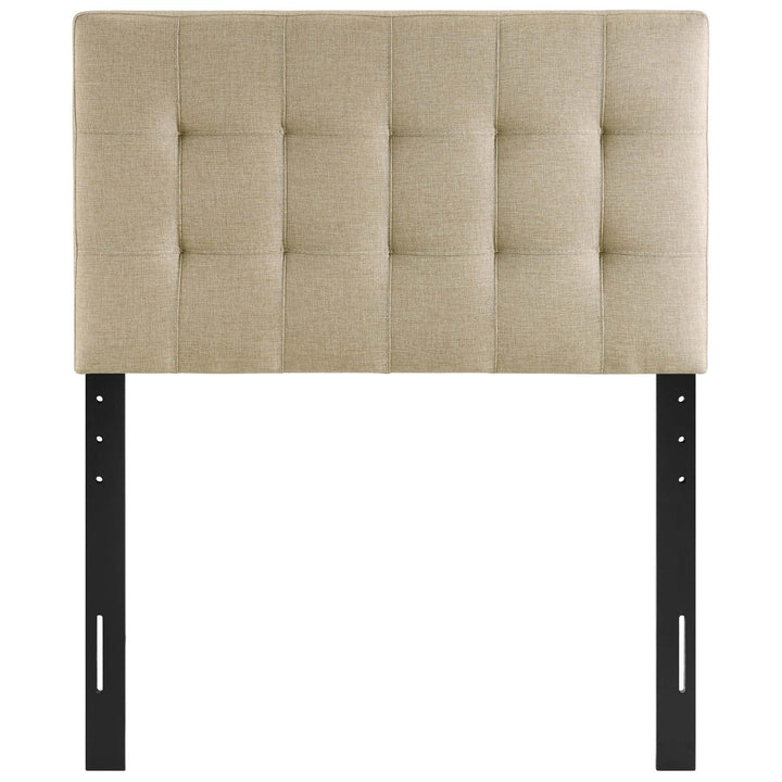 Luna Upholstered Fabric Twin Headboard