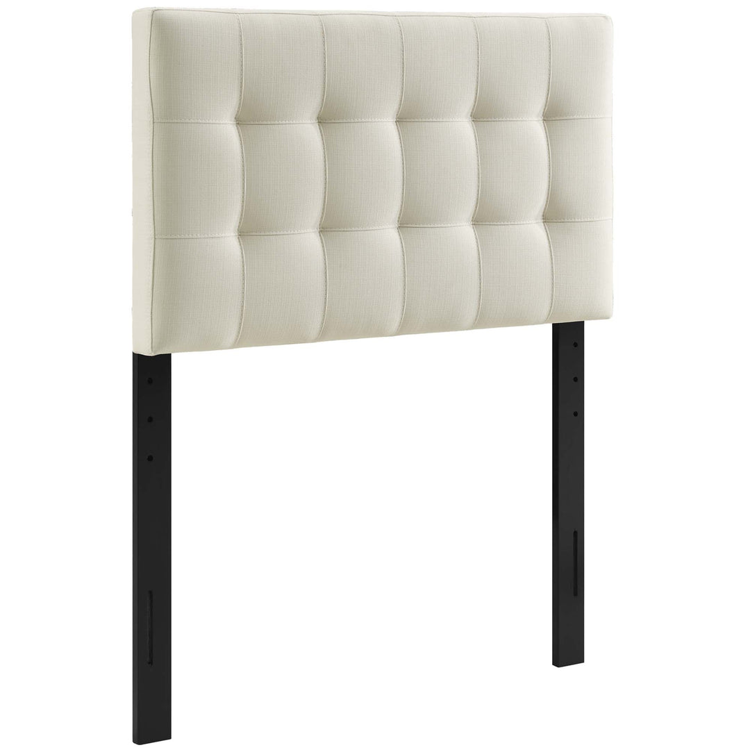 Luna Upholstered Fabric Twin Headboard