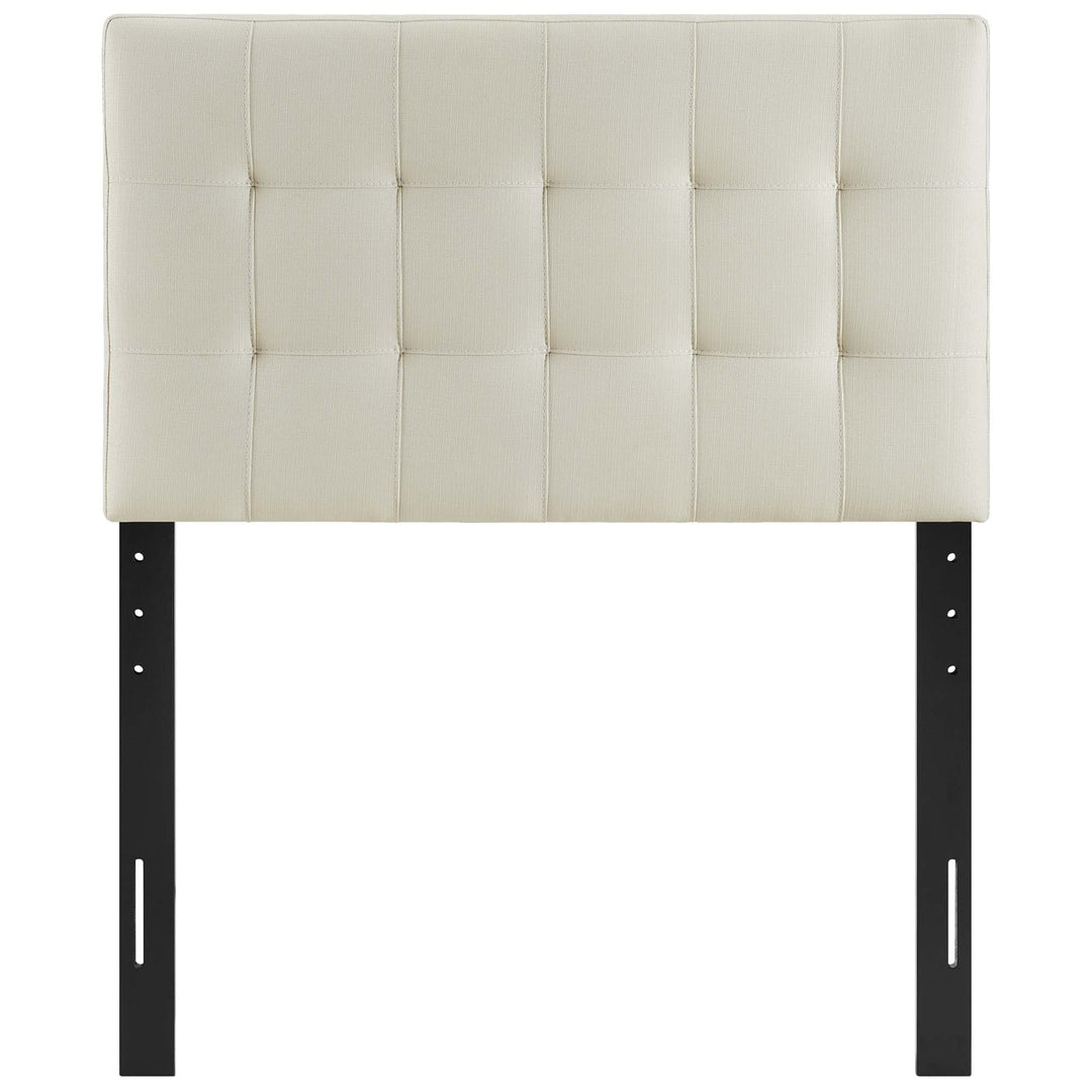 Luna Upholstered Fabric Twin Headboard