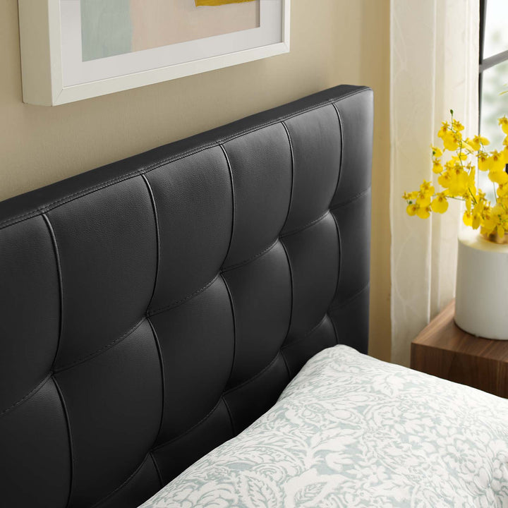 Luna Upholstered Vinyl Twin Headboard