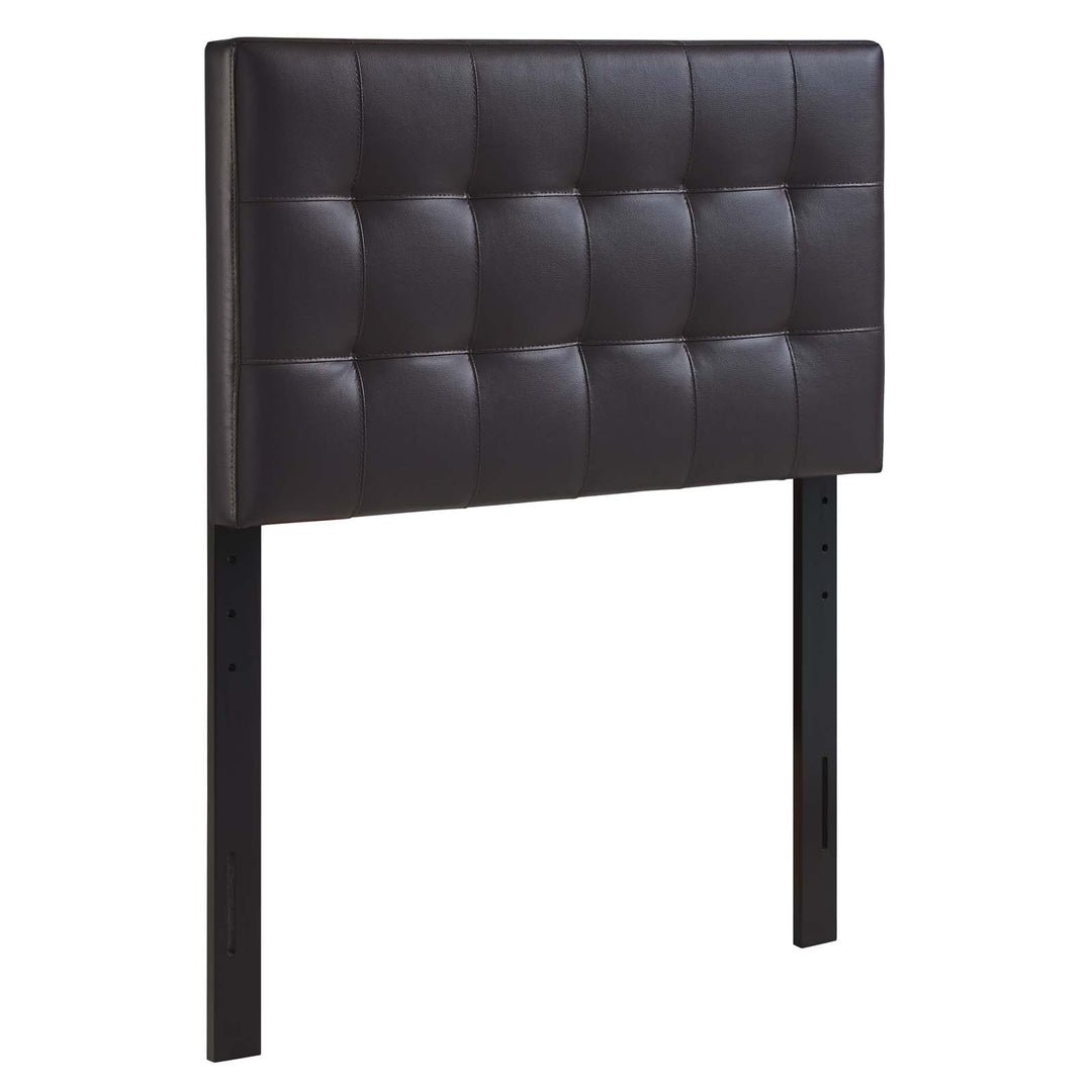 Luna Upholstered Vinyl Twin Headboard