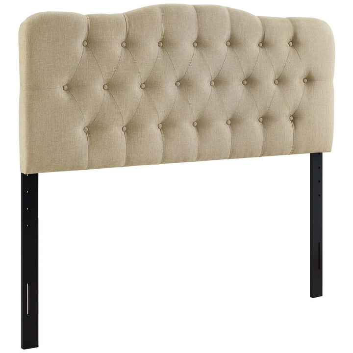 Amelia Upholstered Fabric Queen Headboard