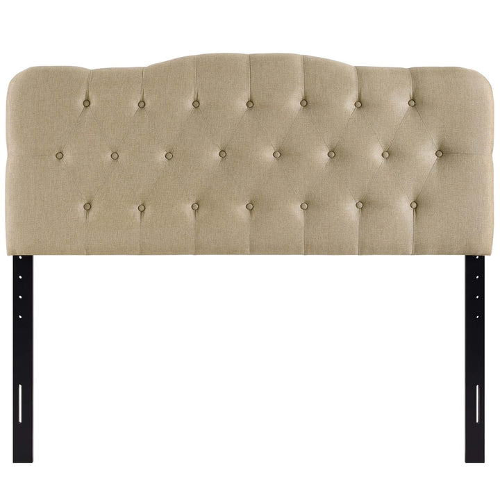 Amelia Upholstered Fabric Queen Headboard