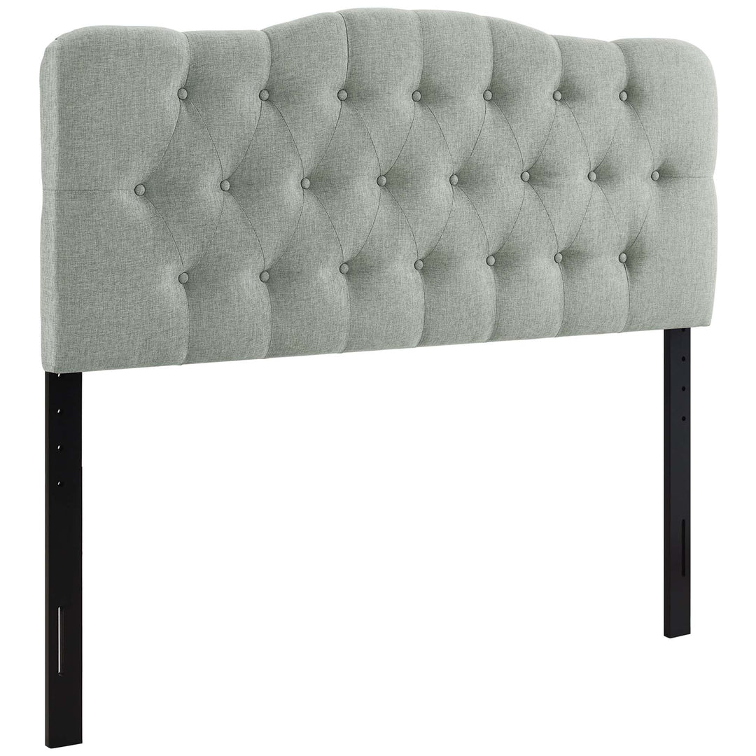 Amelia Upholstered Fabric Queen Headboard