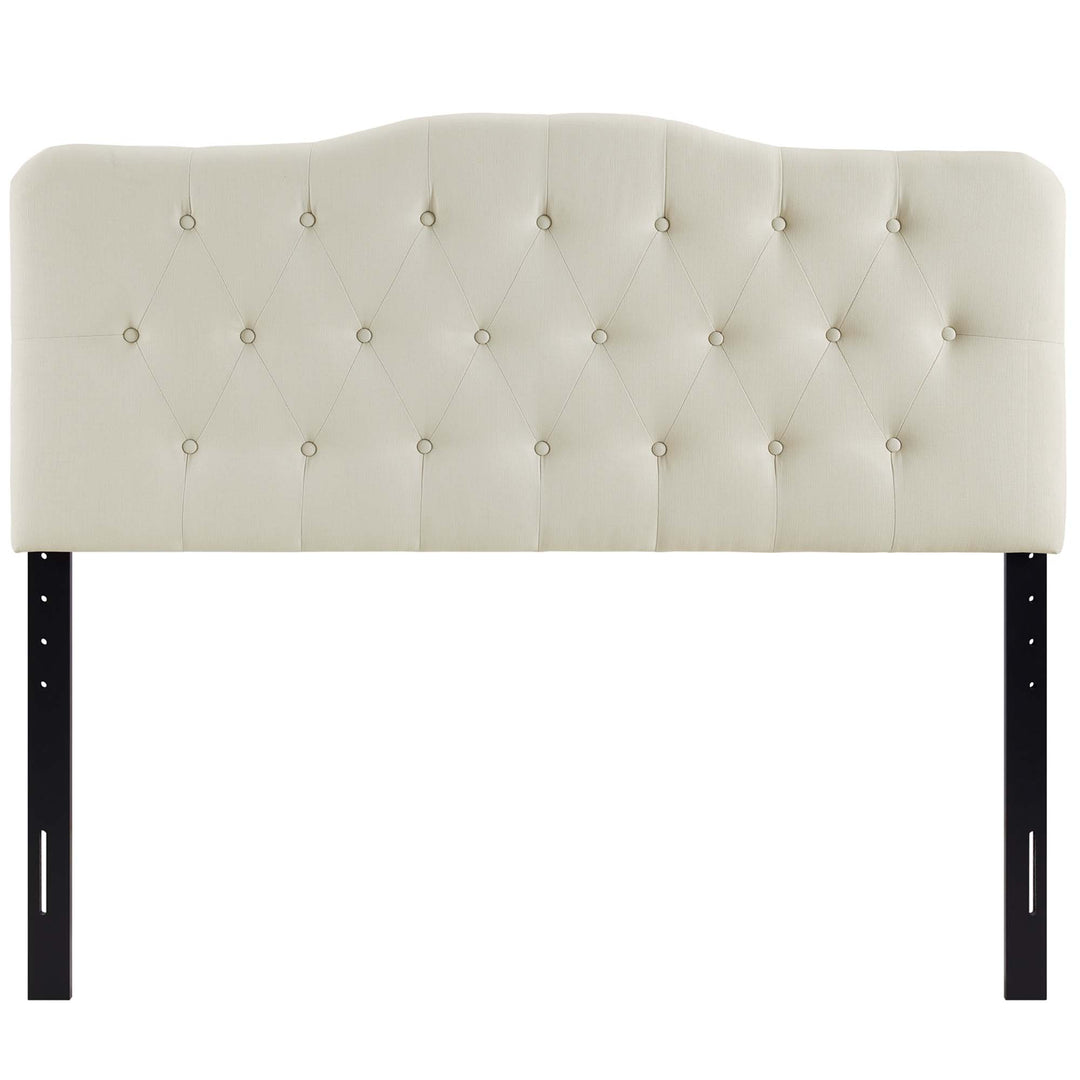 Amelia Upholstered Fabric Queen Headboard