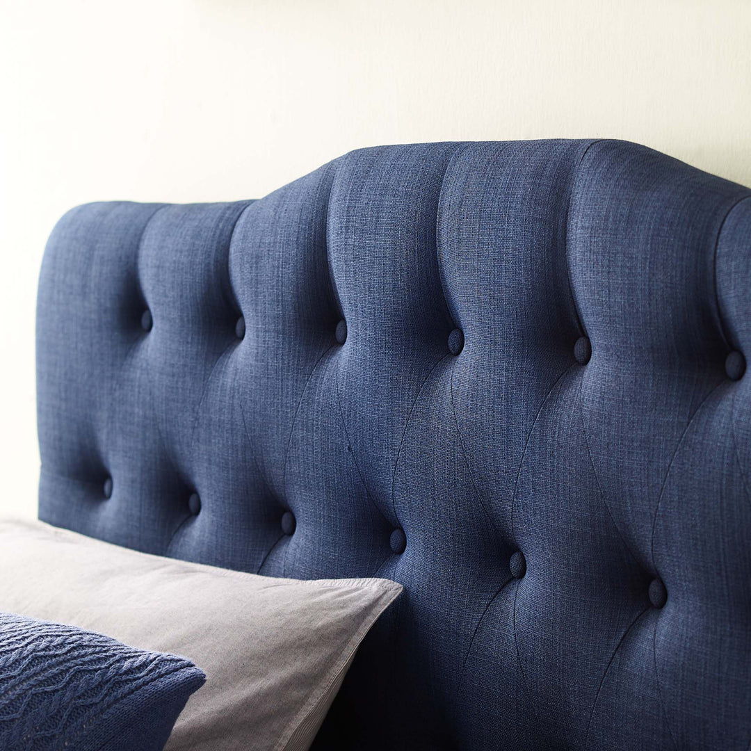 Amelia Upholstered Fabric Queen Headboard