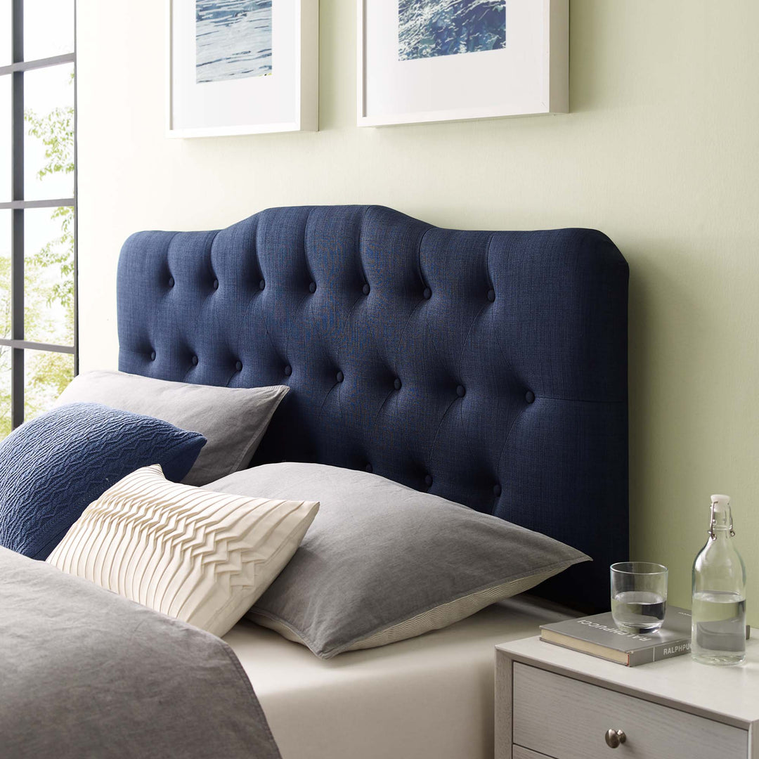 Amelia Upholstered Fabric Queen Headboard