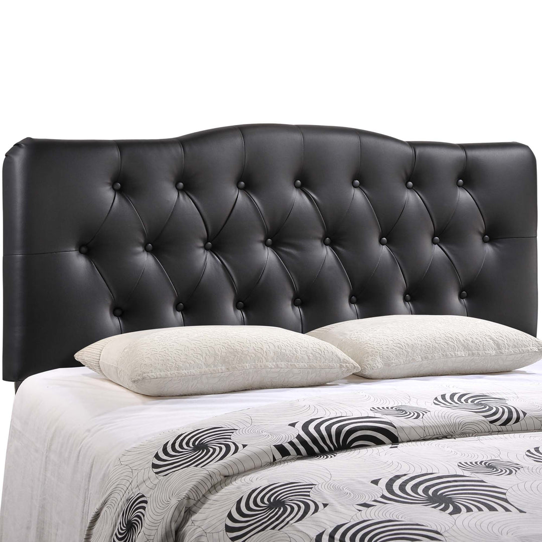 Ariella Upholstered Vinyl Queen Headboard