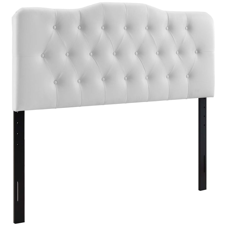 Ariella Upholstered Vinyl Queen Headboard